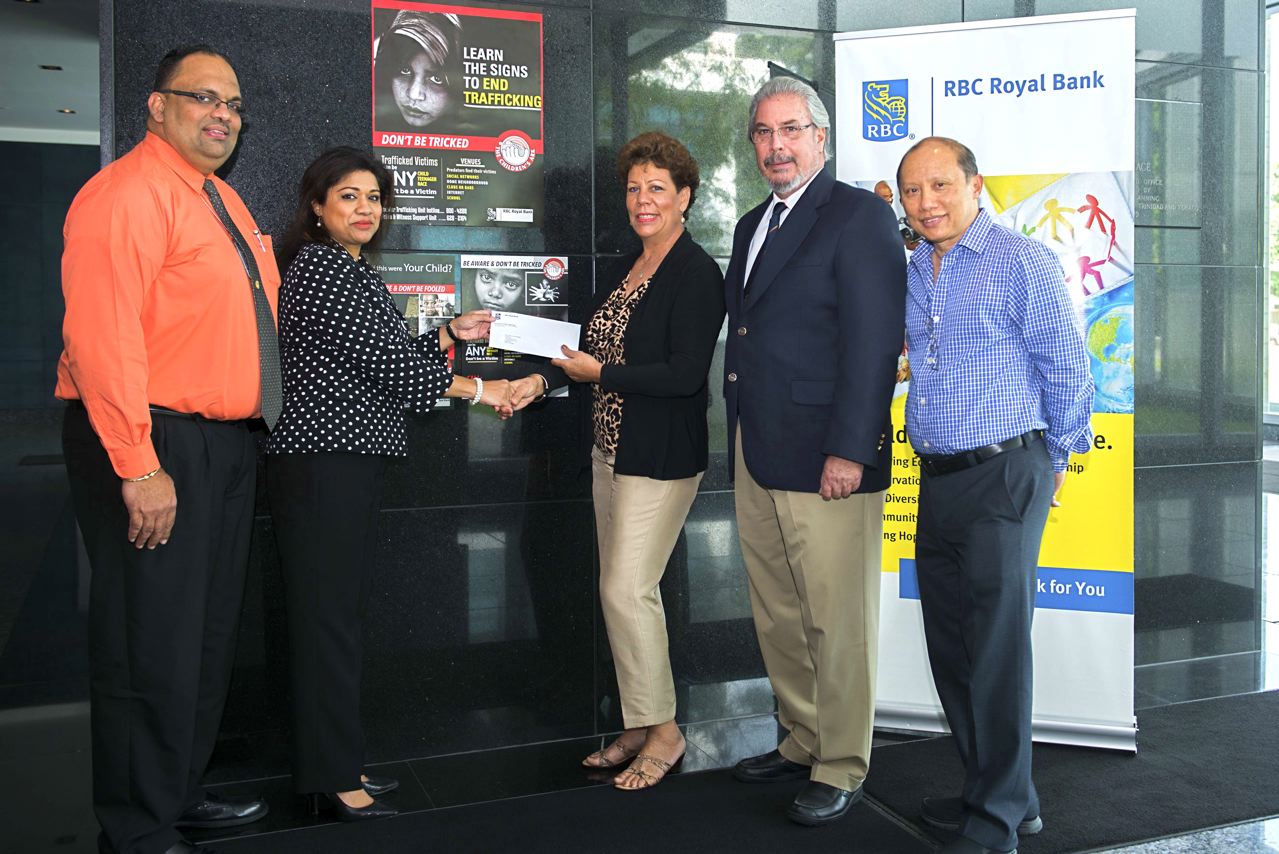 RBC cheque for children's ark