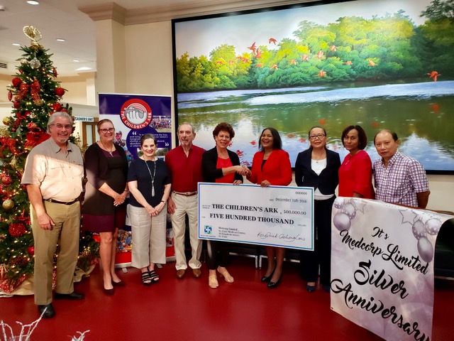 Donation from Medcorp Ltd.